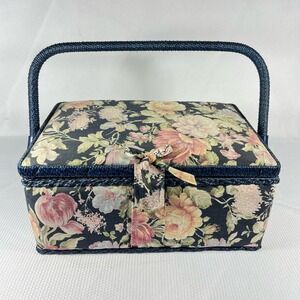 Floral Storage Basket with Handle